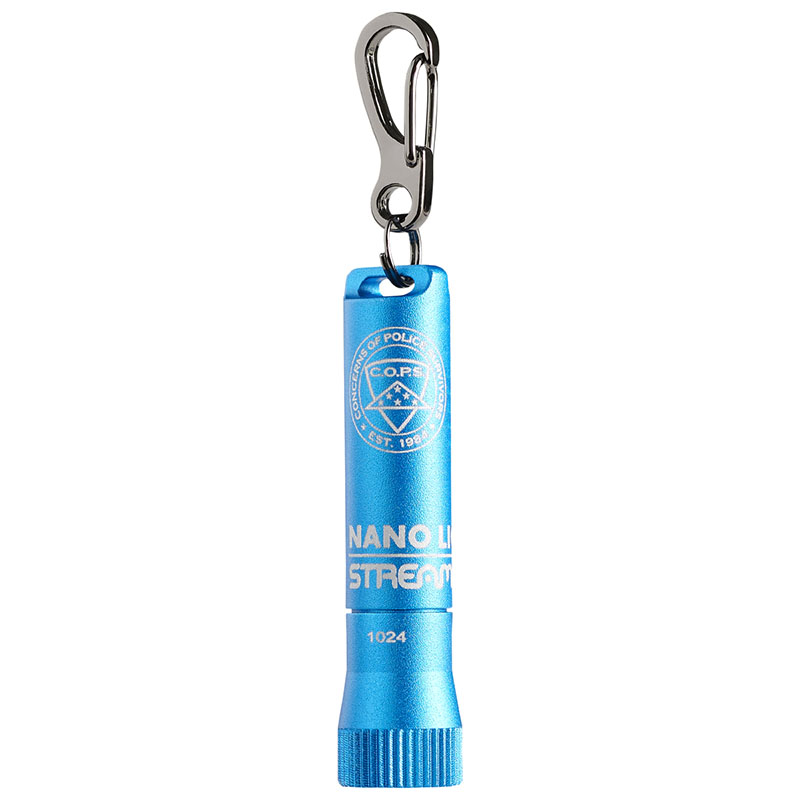 Streamlight Nano Light II - Includes (1) AAAA alkaline battery - Blue (C.O.P.S) - 2