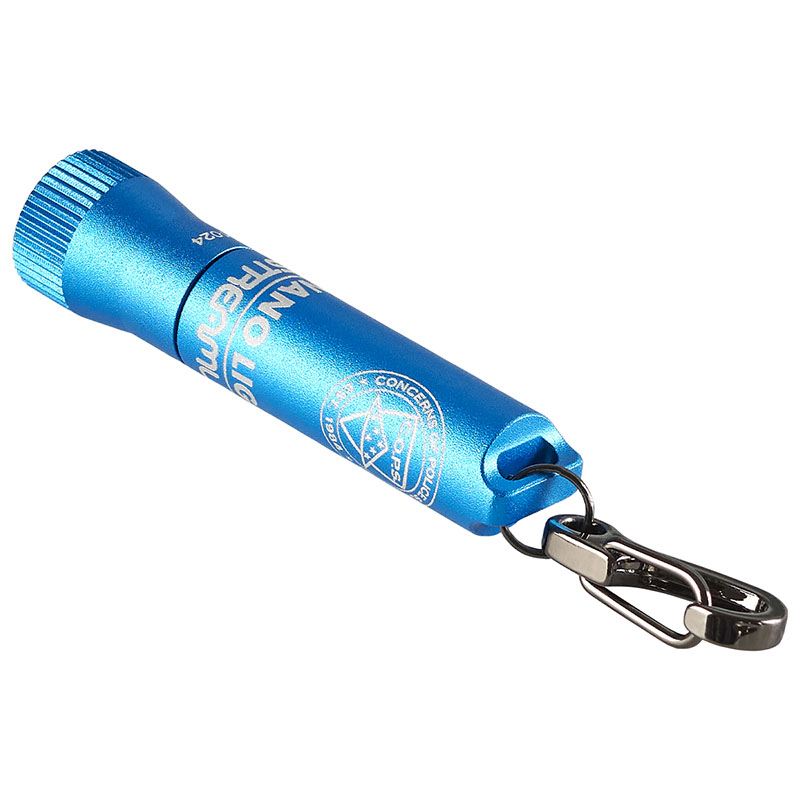 Streamlight Nano Light II - Includes (1) AAAA alkaline battery - Blue (C.O.P.S) - 5