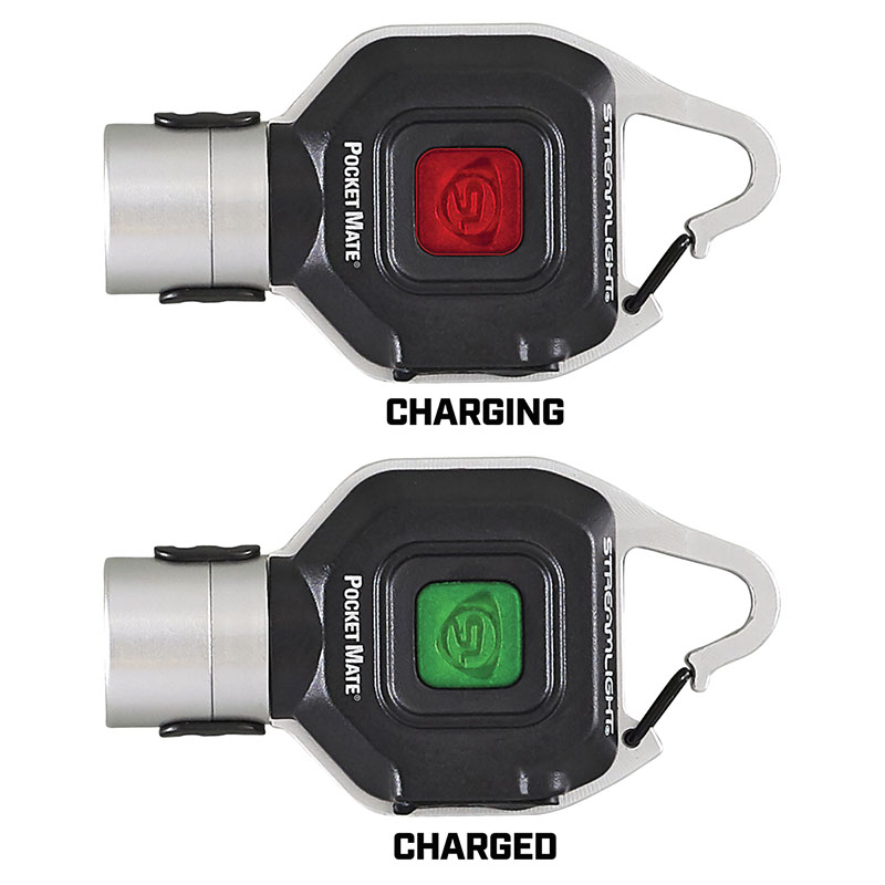 Streamlight Pocket Mate - Includes USB cord - Box - Silver - 2