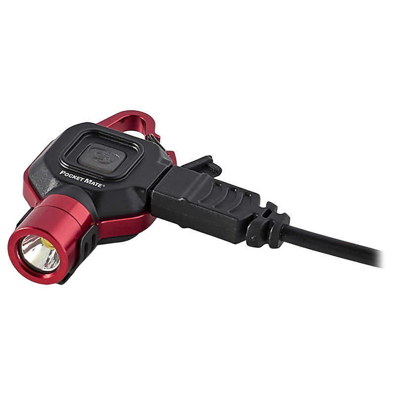 Streamlight Pocket Mate - Includes USB cord - Box - Red - 6