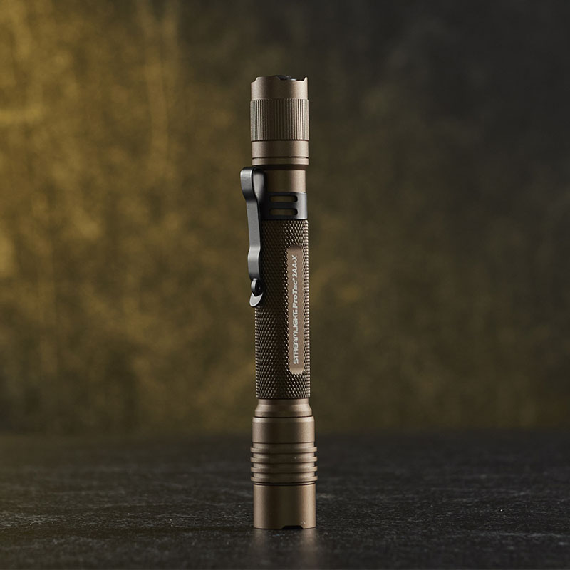 Streamlight ProTac 2AA-X - Includes (2) "AA" Alkaline batteries and holster - Clam - Black - 5