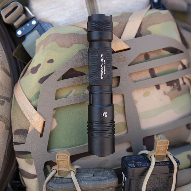 Streamlight ProTac 2L-X - Includes (2) CR123A lithium batteries and holster - Box - Black - 3