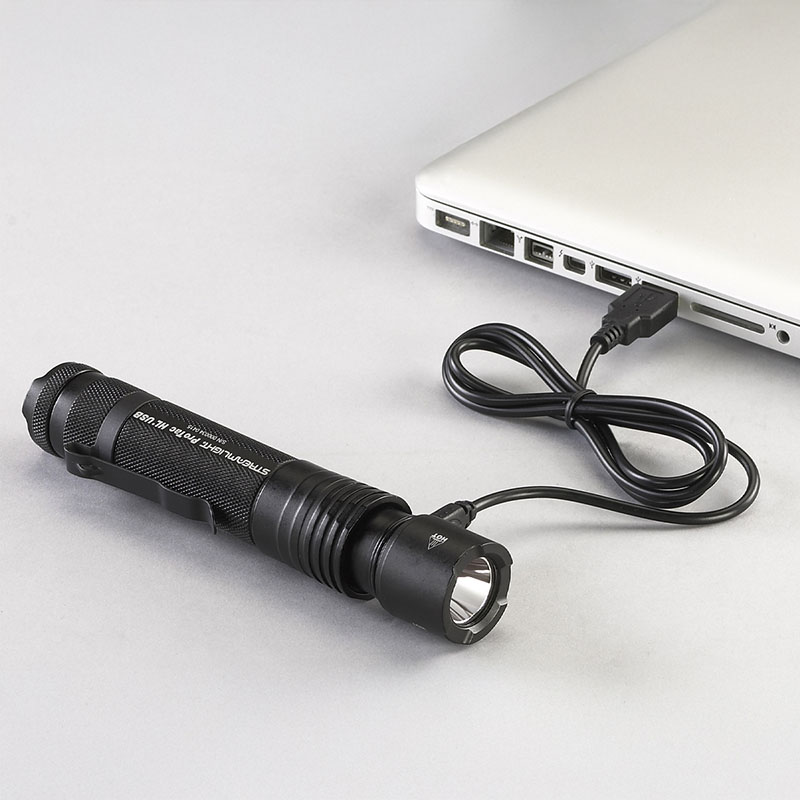 Streamlight ProTac HL USB - 230V AC/12V DC - Includes nylon holster - Black - 5