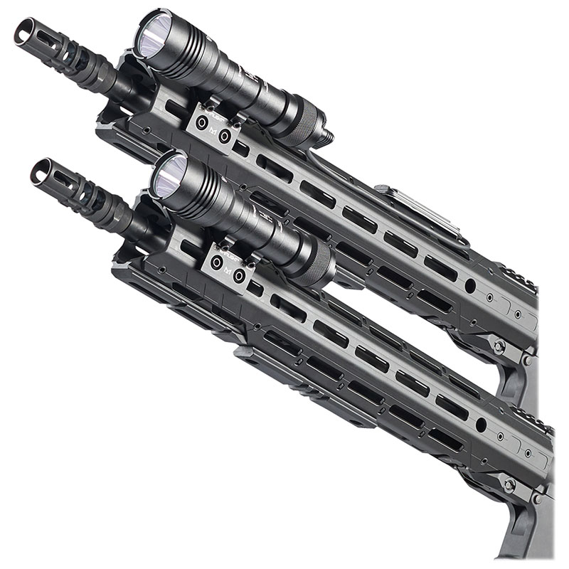 Streamlight ProTac RM HL-X Pro - Includes Jack Cap®, M-LOK® Kit, Momentary Switch, Hardware Kit, 2.5 mm Allen Wrench, (2) CR123A Batteries - 4