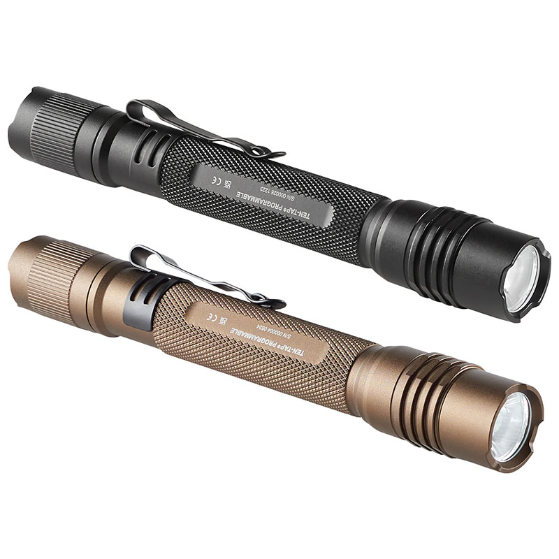 Streamlight ProTac 2AA-X USB – Includes holster, rechargeable lithium polymer battery pack, and USB-C cord - Coyote - 4