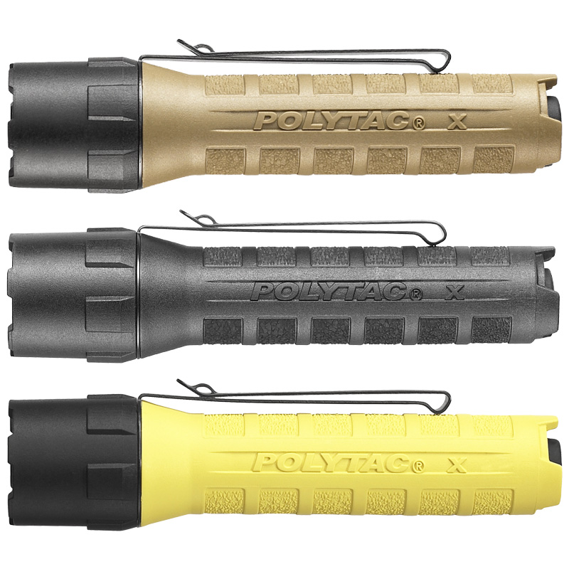 Streamlight PolyTac X USB - Includes (1) SL-B26 battery pack - Box - Coyote - 3