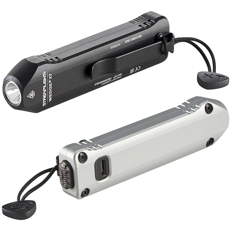Streamlight Wedge XT - Includes USB-C cord, pocket lanyard - Coyote - 5