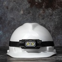 Streamlight Sledge Headlamp - Includes elastic and rubber hard hat headstrap, (1) SL-B26 battery pack and USB-C cord - Black - 2
