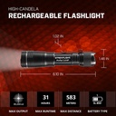 Streamlight ProTac 2.0 HP - Includes (1) SL-B50 rechargeable battery pack, nylon holster and USB-C cord - Box - 5