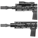 Streamlight ProTac Rail Mount 1L-X USB Pro - Includes Jack Cap®, M-LOK® Kit, momentary switch, Hardware Kit, 2.5 mm Allen Wrench, (1) SL-B9 battery pack and USB cord - Black - 2