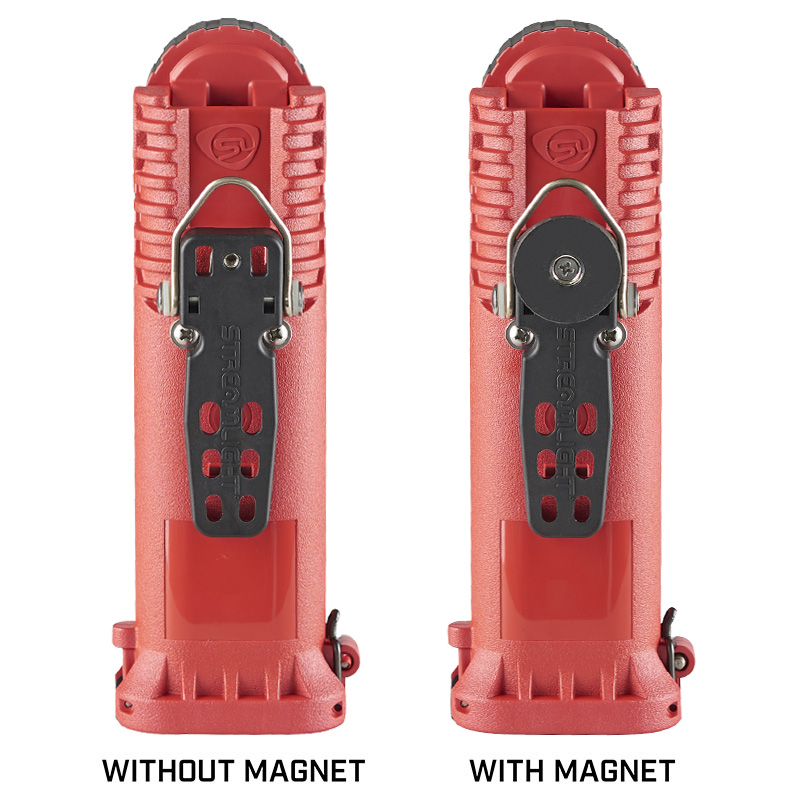 Streamlight Survivor Pivot Magnet (ATEX) - 230V AC/12V DC (Alkaline battery carrier not included) - Orange - 6