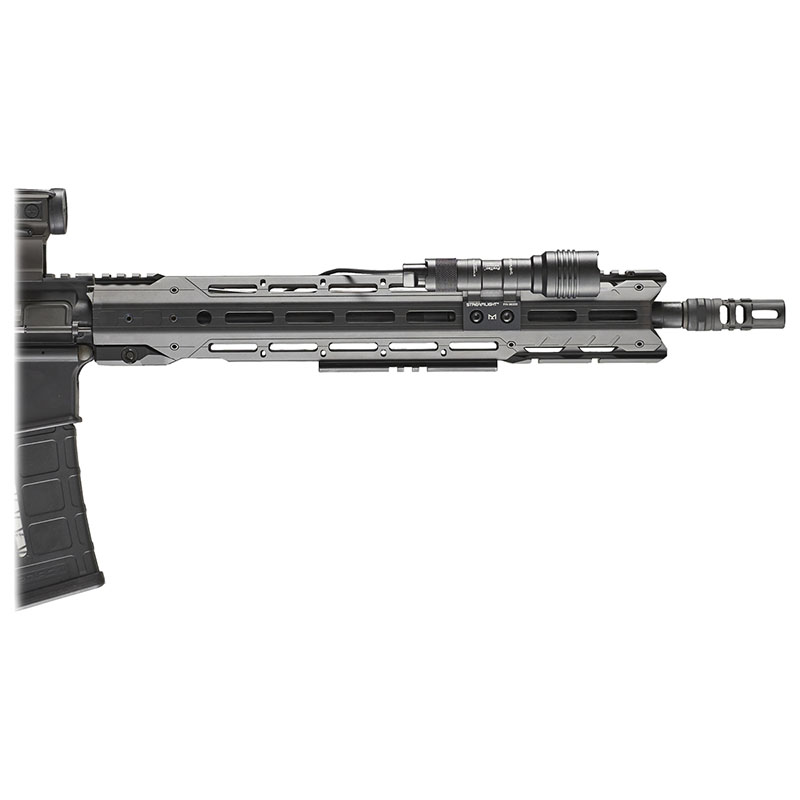 Streamlight ProTac Rail Mount 1 - Includes remote pressure switch, tailcap switch, mounting hardware, M-LOK® mount, (1) "AA" Alkaline battery and (1) CR123A lithium battery - 6