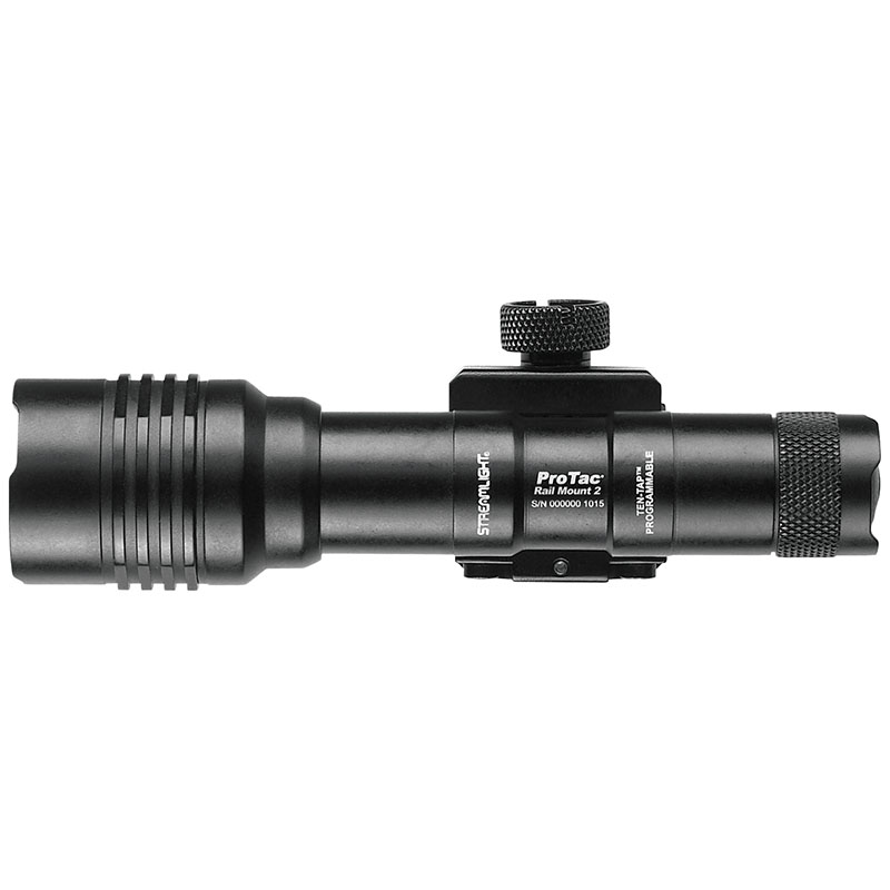 Streamlight ProTac Rail Mount 2 - Includes remote switch, tail switch, remote retaining clips, M-LOK® mount, mounting hardware, and (2) CR123A lithium batteries - 2