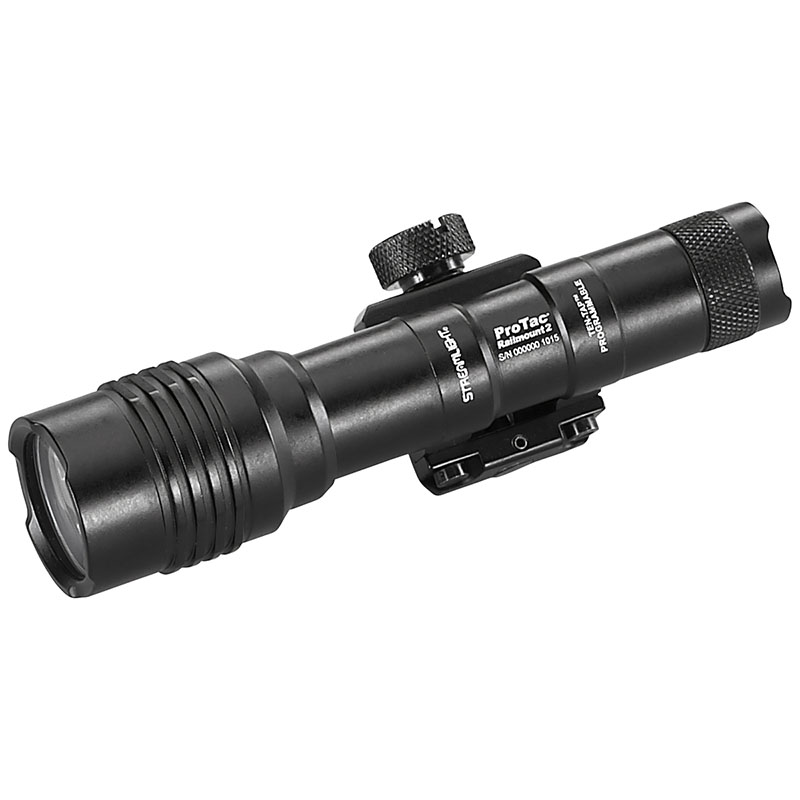 Streamlight ProTac Rail Mount 2 - Includes remote switch, tail switch, remote retaining clips, M-LOK® mount, mounting hardware, and (2) CR123A lithium batteries - 4