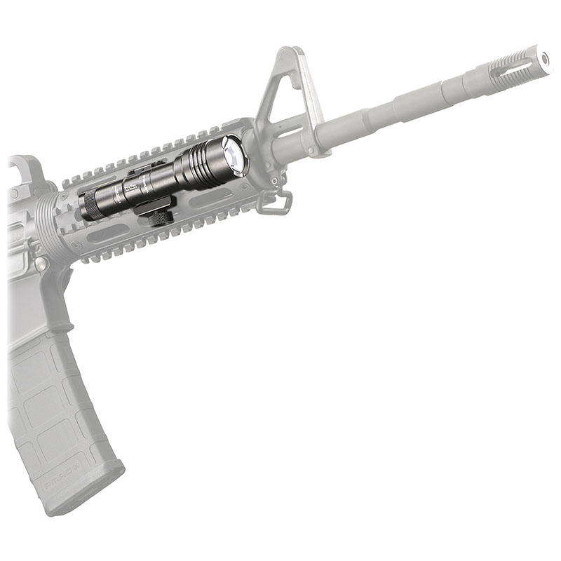 Streamlight ProTac Rail Mount 2 - Includes remote switch, tail switch, remote retaining clips, M-LOK® mount, mounting hardware, and (2) CR123A lithium batteries - 6