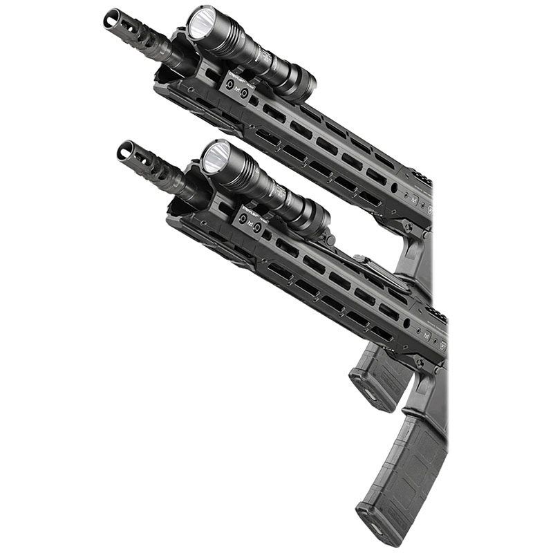 Streamlight ProTac Rail Mount HP-X Pro - Light Only - Includes Jack-Cap® tail cap switch, M-LOK® mount, Allen wrench and (2) CR123A lithium batteries - Box - 4