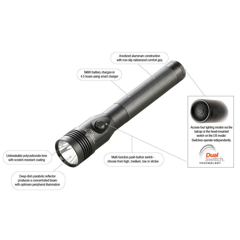 Streamlight Stinger DS LED HL - 240V AC - 1 Holder Smart Charge - 5