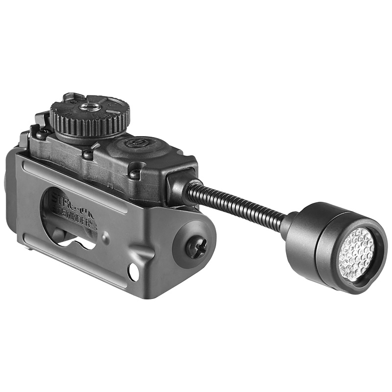 Streamlight Sidewinder Stalk - Includes Helmet Clip (attached to light), (1) CR123A & "AA" Alkaline battery - Box - Coyote - 2