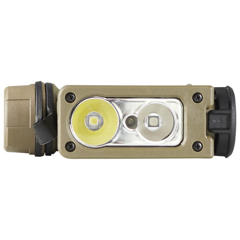 Streamlight Sidewinder Compact III Military Model - White, Red, Blue, IR LEDs - Includes helmet mount, (1) AA alkaline battery and (1) CR123A lithium battery - Box - 2
