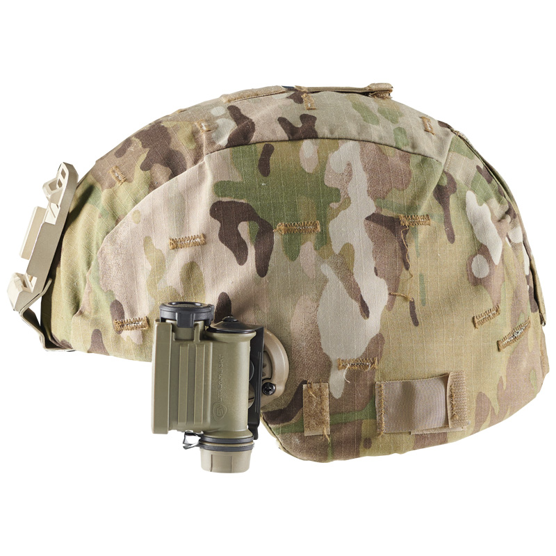 Streamlight Sidewinder Compact III Military Model - White, Red, Blue, IR LEDs - Includes E-mount, headstrap, (1) AA alkaline battery and (1) CR123A lithium battery - Box - 6