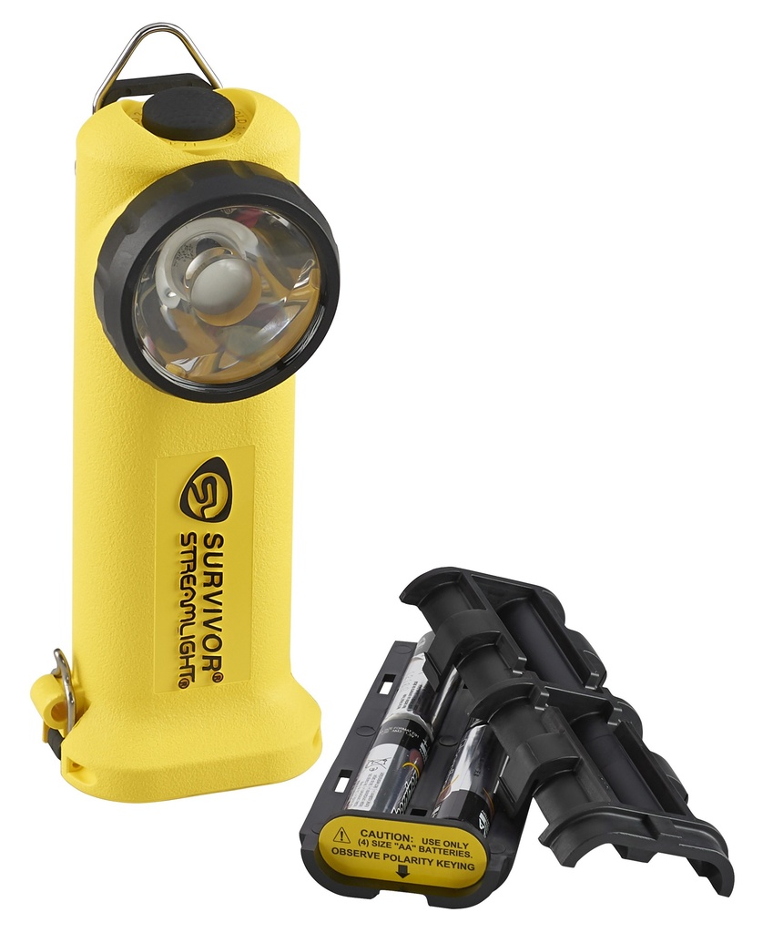 Streamlight Survivor - Alkaline Model - Yellow