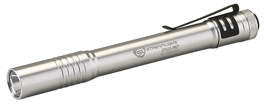 Streamlight Stylus Pro - Silver - Clam - White LED