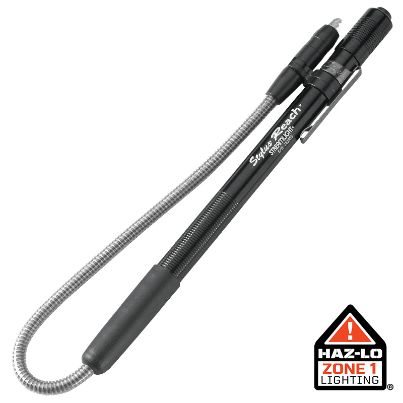 Streamlight Stylus Reach - Black - Clam - White LED - ATEX