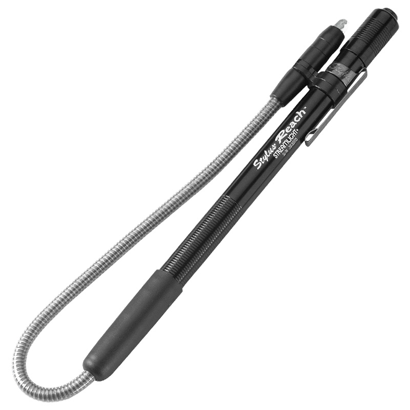 Streamlight Stylus Reach - UL Listed Black - Clam - White LED