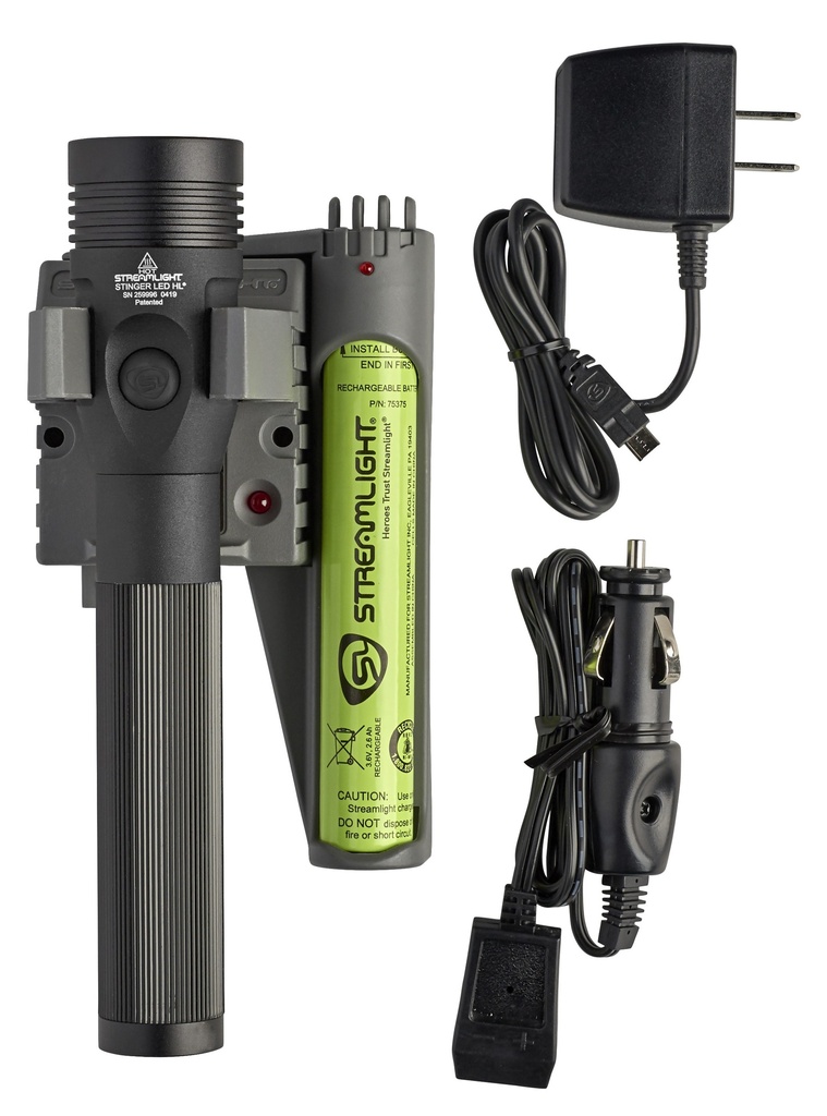 Streamlight Stinger LED HL - 120V/100V AC/12V DC PiggyBack