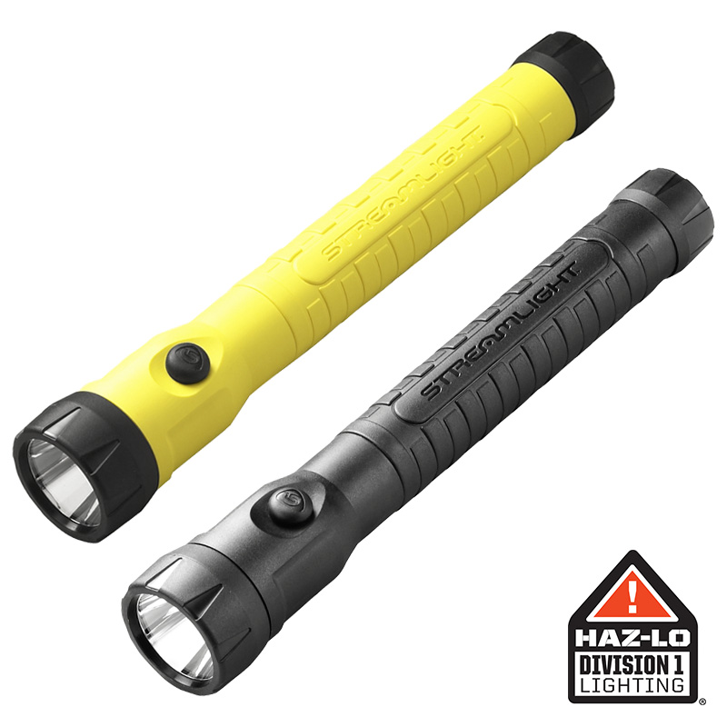 Streamlight PolyStinger LED HAZ-LO - 120V/100V AC - Smart Charge - Yellow