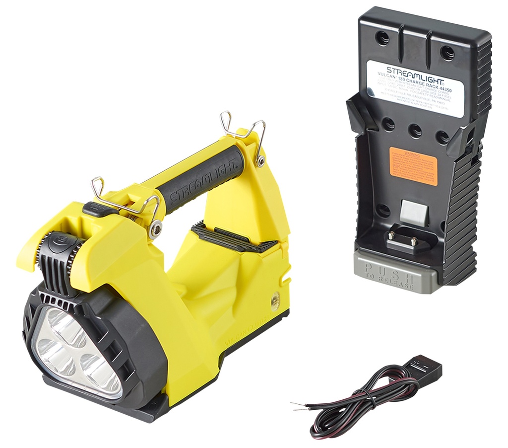 Streamlight Vulcan Clutch Vehicle Mount System - 12V DC - Includes heavy duty shoulder strap - Yellow