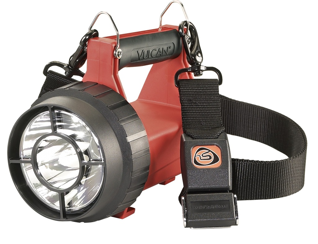 Streamlight Vulcan LED (ATEX) (WITHOUT CHARGER) - Includes quick release shoulder strap - Orange