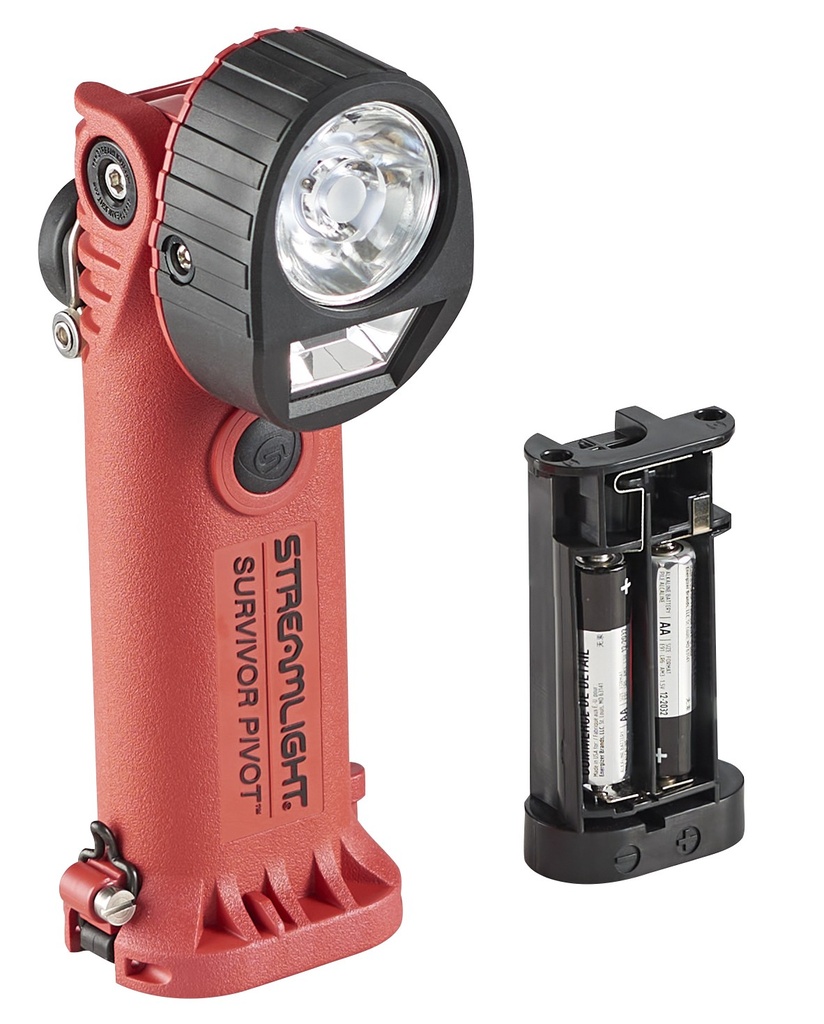 Streamlight Survivor Pivot Magnet (ATEX) - Alkaline (includes battery carrier) - Orange