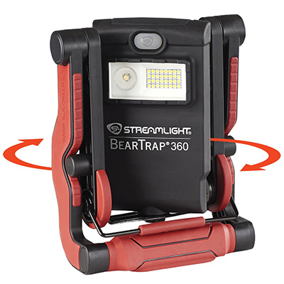 Streamlight BearTrap 360 - Int’l - 230V/240V AC - Red