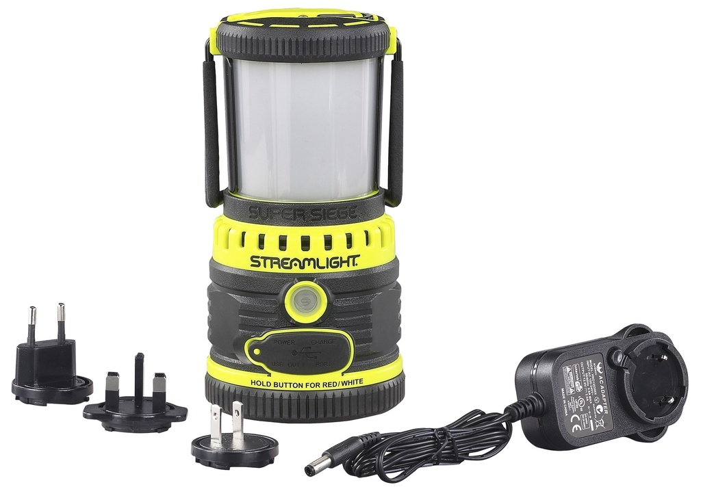 Streamlight Super Siege - Int'l AC - Yellow