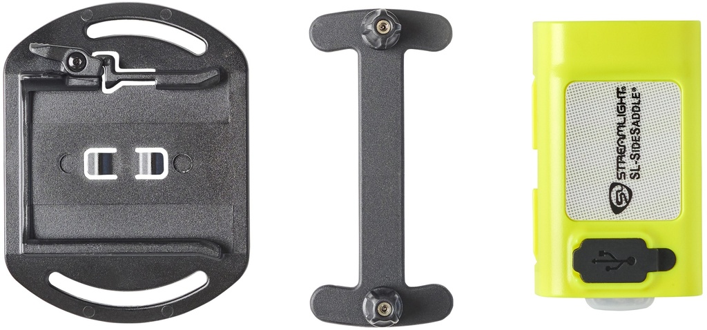 Streamlight SL-SideSaddle USB Hat Light - Includes (1) polymer battery, USB-C cord and hat mount - Yellow
