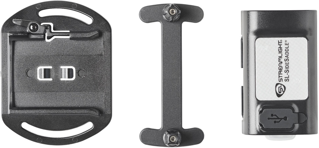 Streamlight SL-SideSaddle USB Hat Light - Includes (1) polymer battery, USB-C cord and hat mount - Black