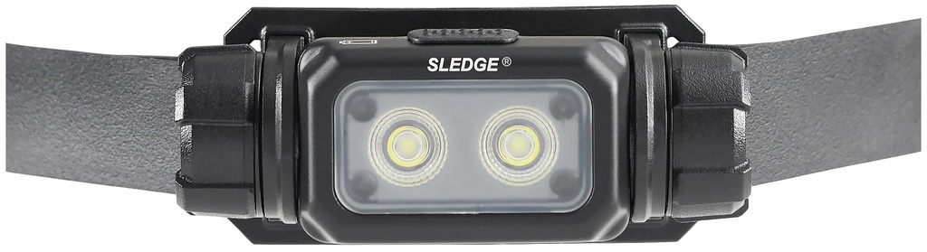 Streamlight Sledge Headlamp - Includes elastic and rubber hard hat headstrap, (1) SL-B26 battery pack and USB-C cord - Black