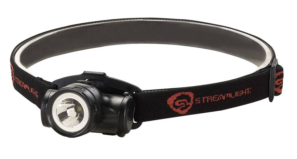 Streamlight Enduro - Includes Alkaline batteries, visor clip and elastic strap - Clam - Black
