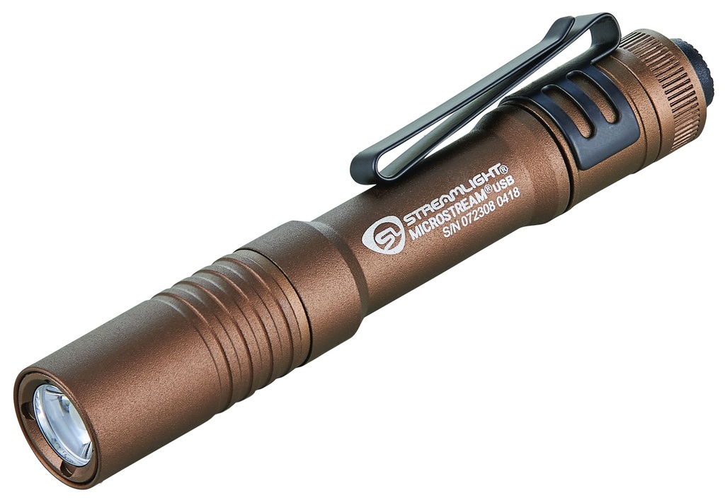 Streamlight MicroStream USB - Includes lanyard - Clam - Coyote