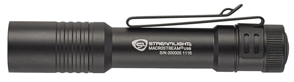 Streamlight MacroStream USB - Includes lanyard - Box - Black