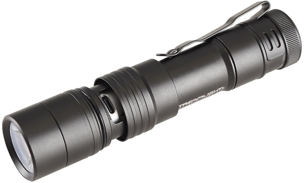 Streamlight MegaStream USB - Includes (1) SL-B34 rechargeable battery pack, USB-C cord and holster - Box - Black