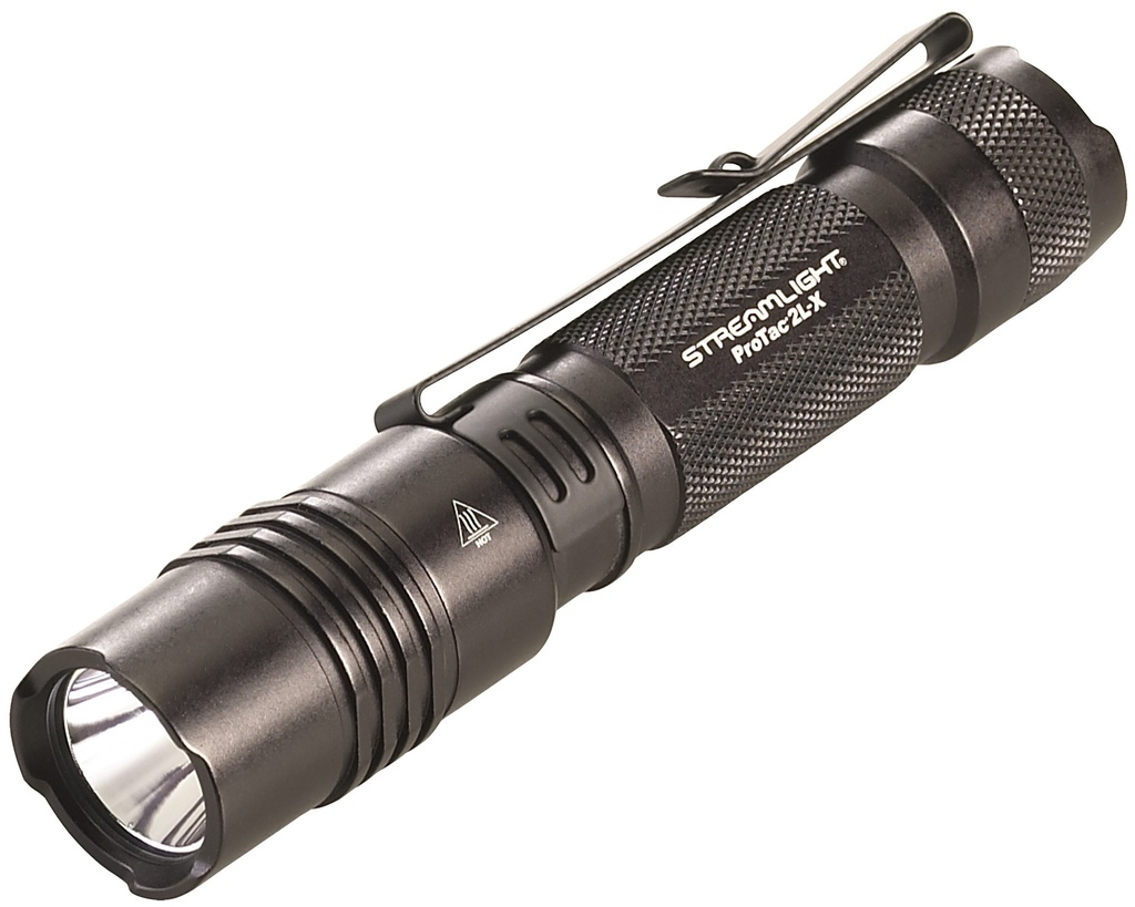 Streamlight ProTac 2L-X - Includes (2) CR123A lithium batteries and holster - Clam - Black