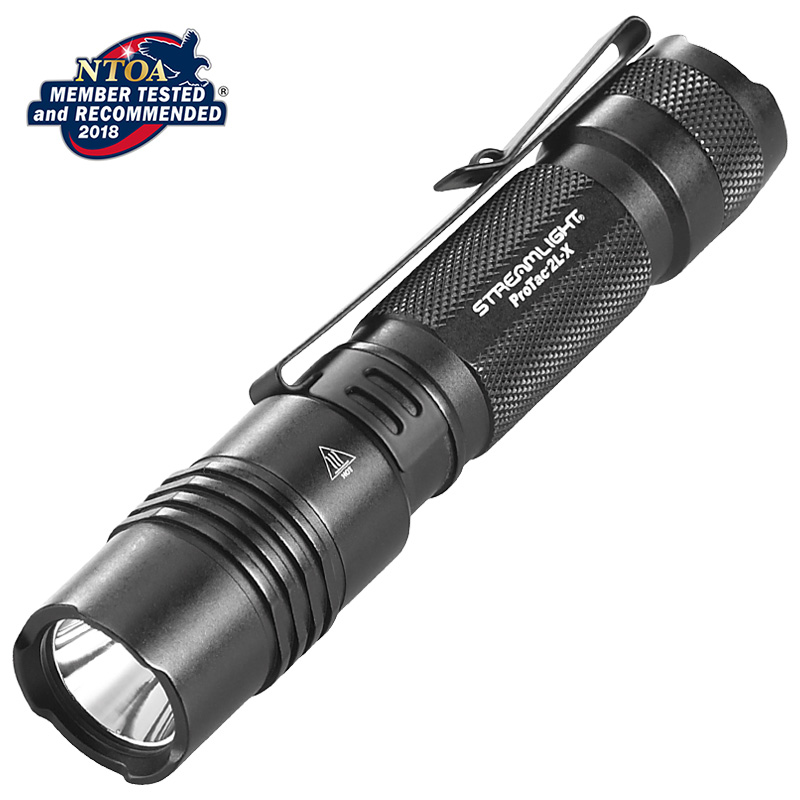 Streamlight ProTac 2L-X - Includes (2) CR123A lithium batteries and holster - Box - Black
