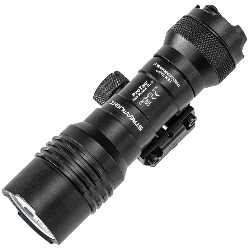 Streamlight ProTac Rail Mount 1L-X USB Pro - Includes Jack Cap®, M-LOK® Kit, momentary switch, Hardware Kit, 2.5 mm Allen Wrench, (1) SL-B9 battery pack and USB cord - Black