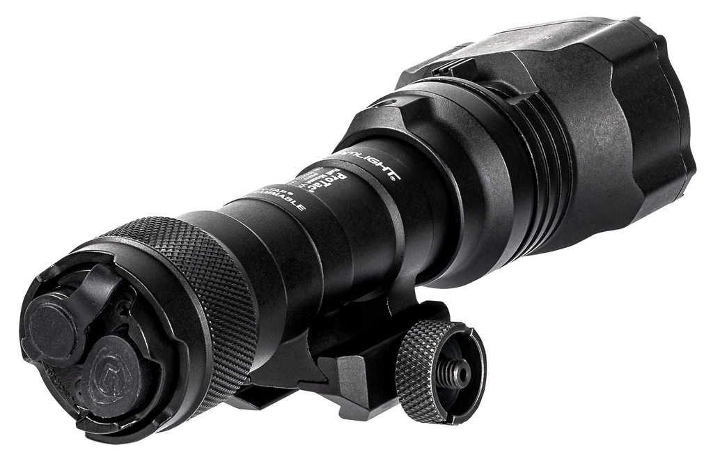 Streamlight ProTac Rail Mount VIR Pro - Includes Jack Cap®, M-LOK® Kit, momentary switch, hardware kit, 2.5 mm Allen Wrench and (2) CR123A lithium batteries - Black