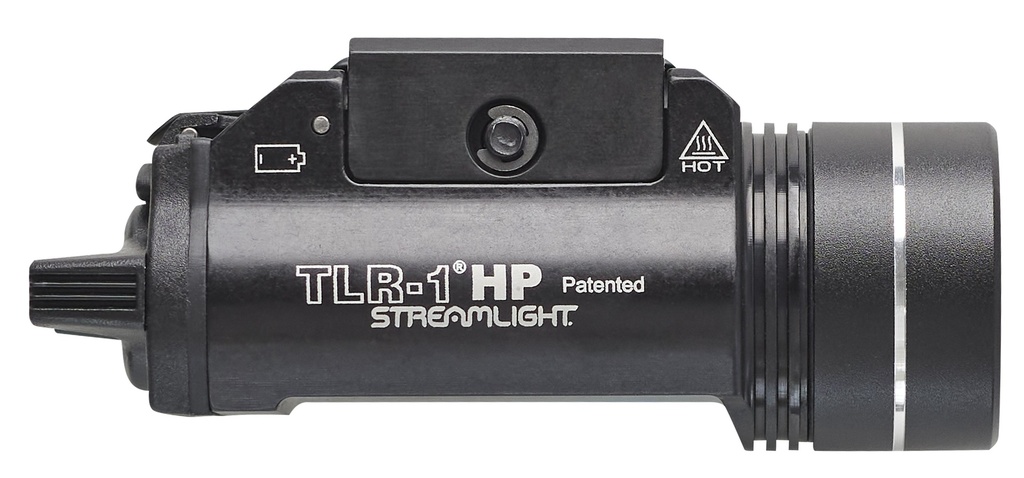 Streamlight TLR-1 HP – Includes rail locating keys and (2) CR123A lithium batteries – Black