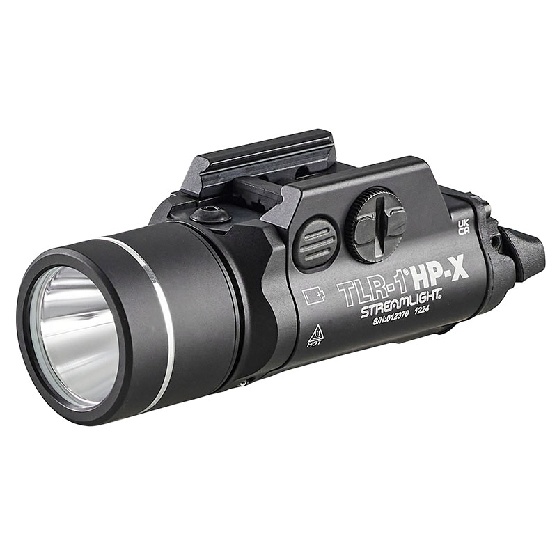 Streamlight TLR-1 HP-X USB – Includes rail locating keys and (2) SL-B9 battery packs – Black