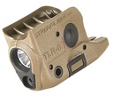 Streamlight TLR-6 (GLOCK® 42/43) Red Laser - Includes (2) CR 1/3N lithium batteries - Box - Flat Dark Earth Brown