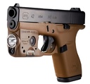 Streamlight TLR-6 HL (GLOCK® 42/43) White LED / Red Laser – Includes (3) SL-B2 batteries and charger – Flat Dark Earth Brown